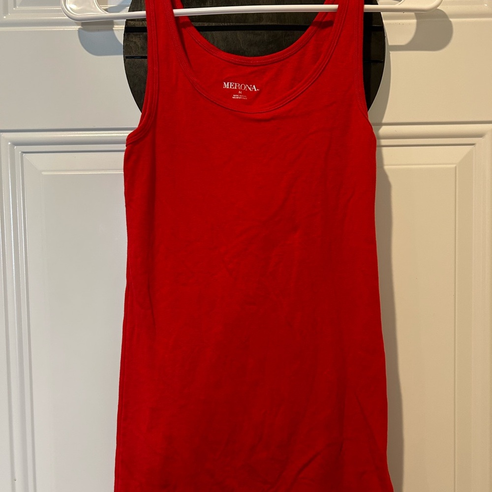 Merona Red Tank Top